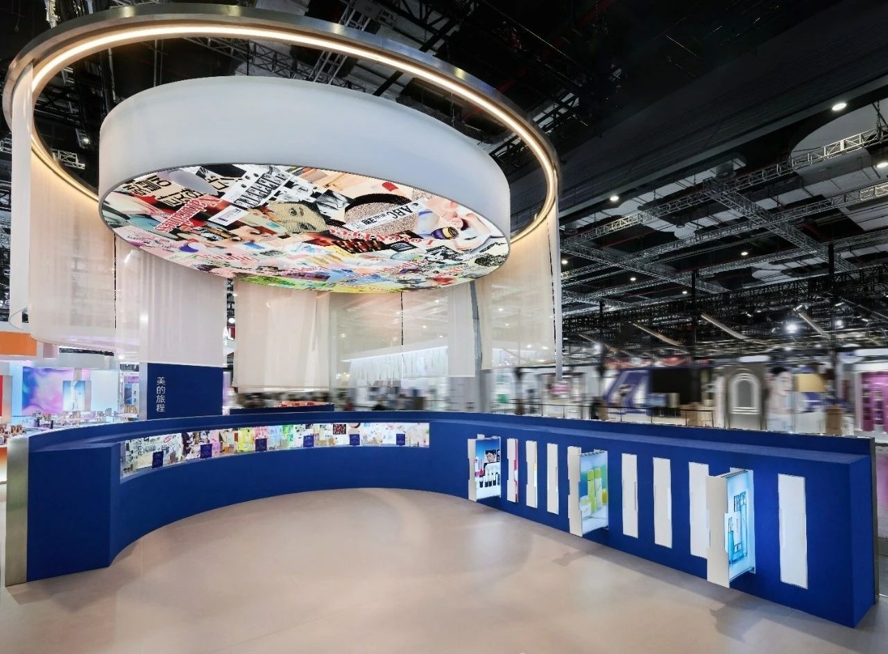 杭州展臺(tái)設(shè)計(jì)搭建公司領(lǐng)你看2023進(jìn)博會(huì)最具有創(chuàng)意00家企業(yè)展臺(tái)（愛茉莉太平洋展位）2