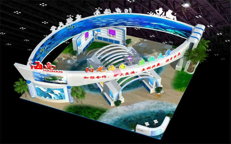 海南旅游廣州展會(huì)設(shè)計(jì)搭建