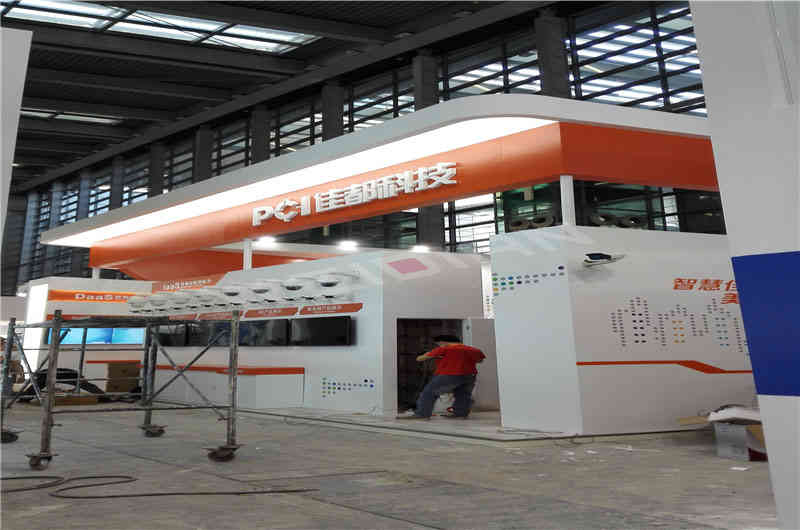 佳都科技深圳安防展深圳展臺設計搭建 佳都科技深圳安防展深圳展臺設計搭建