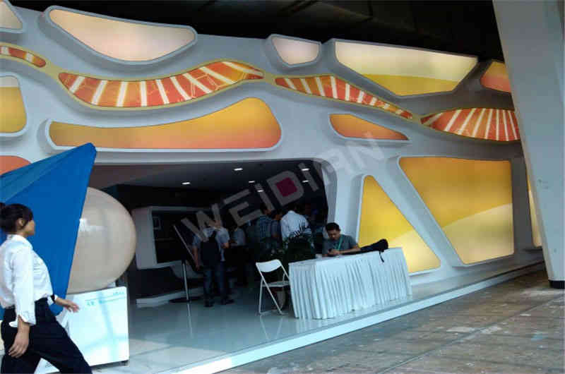 中國電信廣州展臺設(shè)計搭建