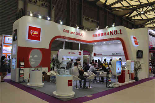 廣州展臺搭建設計詹尼克化妝品南京美博會 廣州展會設計搭建 廣州展臺搭建設計詹尼克化妝品南京美博會 廣州展會設計搭建