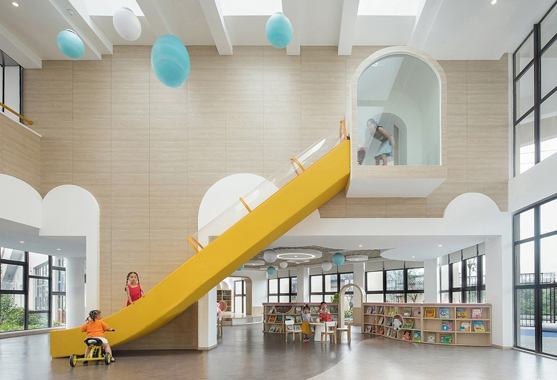 廣州設計裝修公司洞頭區靈昆幼兒園裝飾設計案例 廣州設計裝修公司洞頭區靈昆幼兒園裝飾設計案例