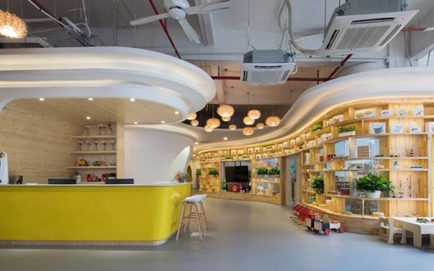 廣州展廳設(shè)計(jì)睿星貝貝早教店裝飾設(shè)計(jì) 廣州展廳設(shè)計(jì)睿星貝貝早教店裝飾設(shè)計(jì)