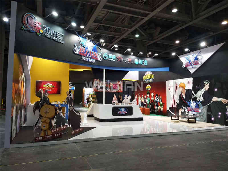 廣州展臺設(shè)計(jì)公司搭建展臺裝修國際動(dòng)漫游戲展覽會(huì)CCG EXPO展會(huì)設(shè)計(jì)搭建