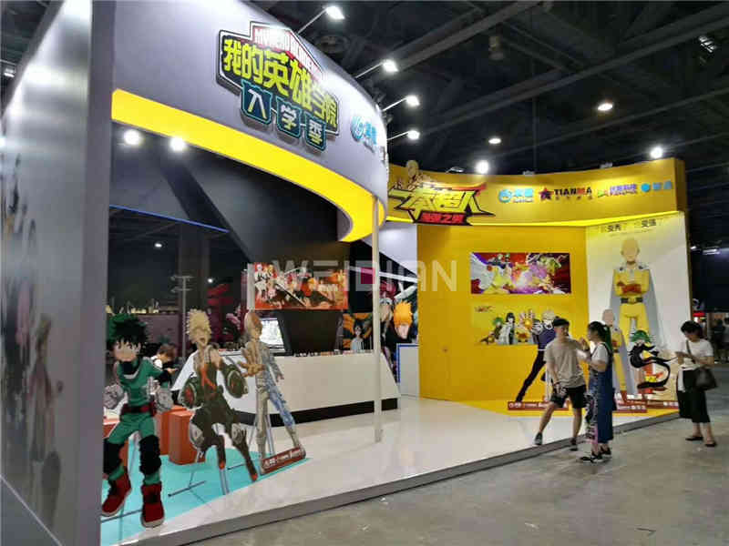 廣州展臺設(shè)計(jì)公司搭建展臺裝修國際動(dòng)漫游戲展覽會(huì)CCG EXPO展會(huì)設(shè)計(jì)搭建