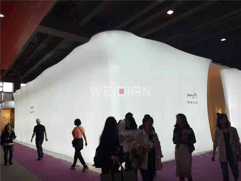 廣州展臺設(shè)計(jì)公司搭建鉑晶藝術(shù)上海國際尚品家居及室內(nèi)裝飾廣州展覽會(huì)展臺搭建