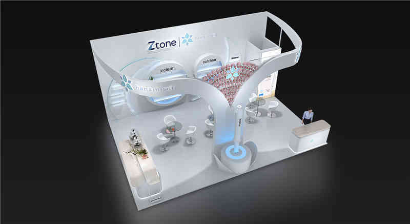 中利騰暉光伏科技有限公司參展上海新國(guó)際博覽中心展覽設(shè)計(jì)展臺(tái)搭建4