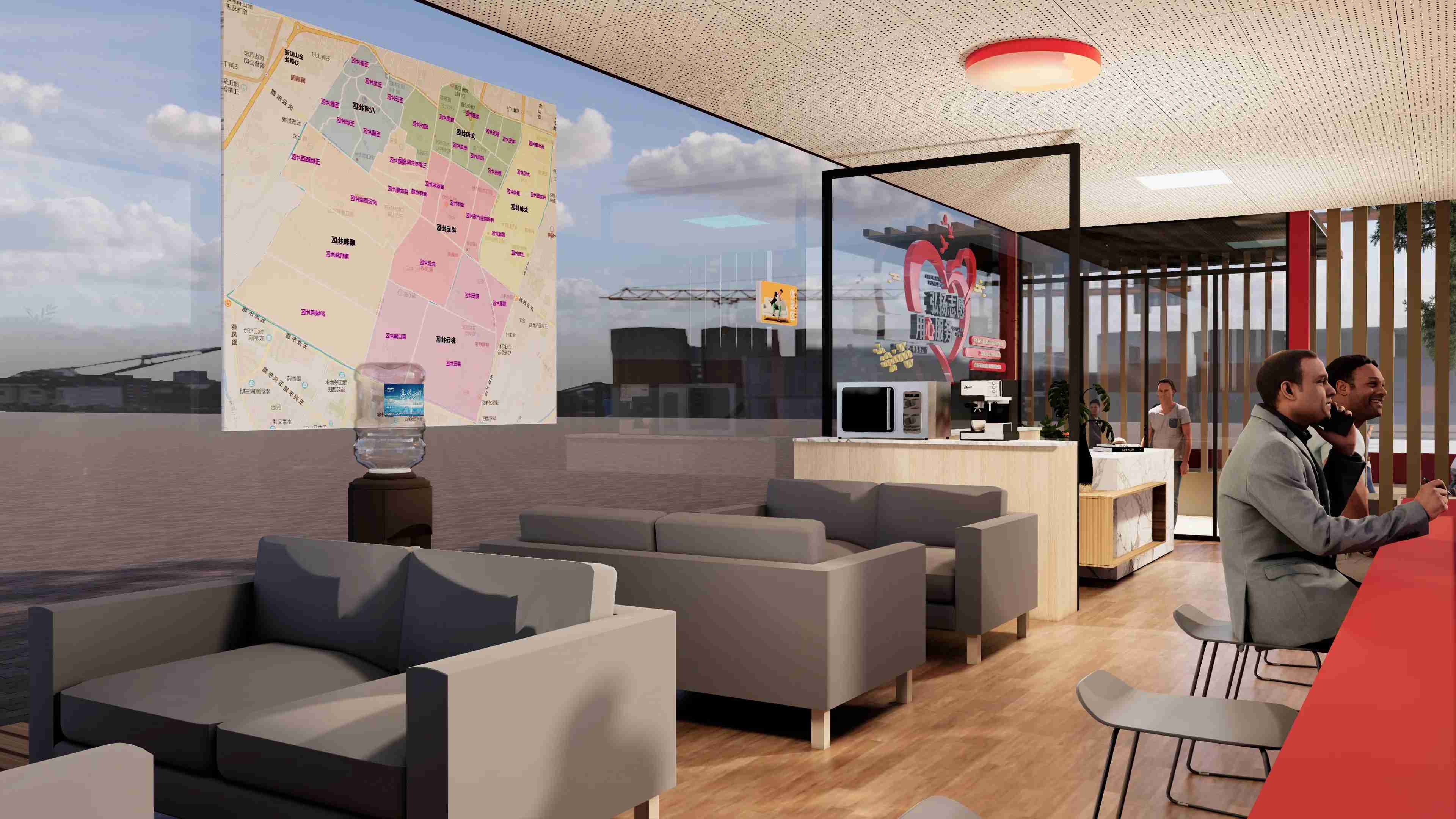 廣東佛山黨群服務驛站、廣東暖心驛站、廣東愛心驛站設(shè)計施工