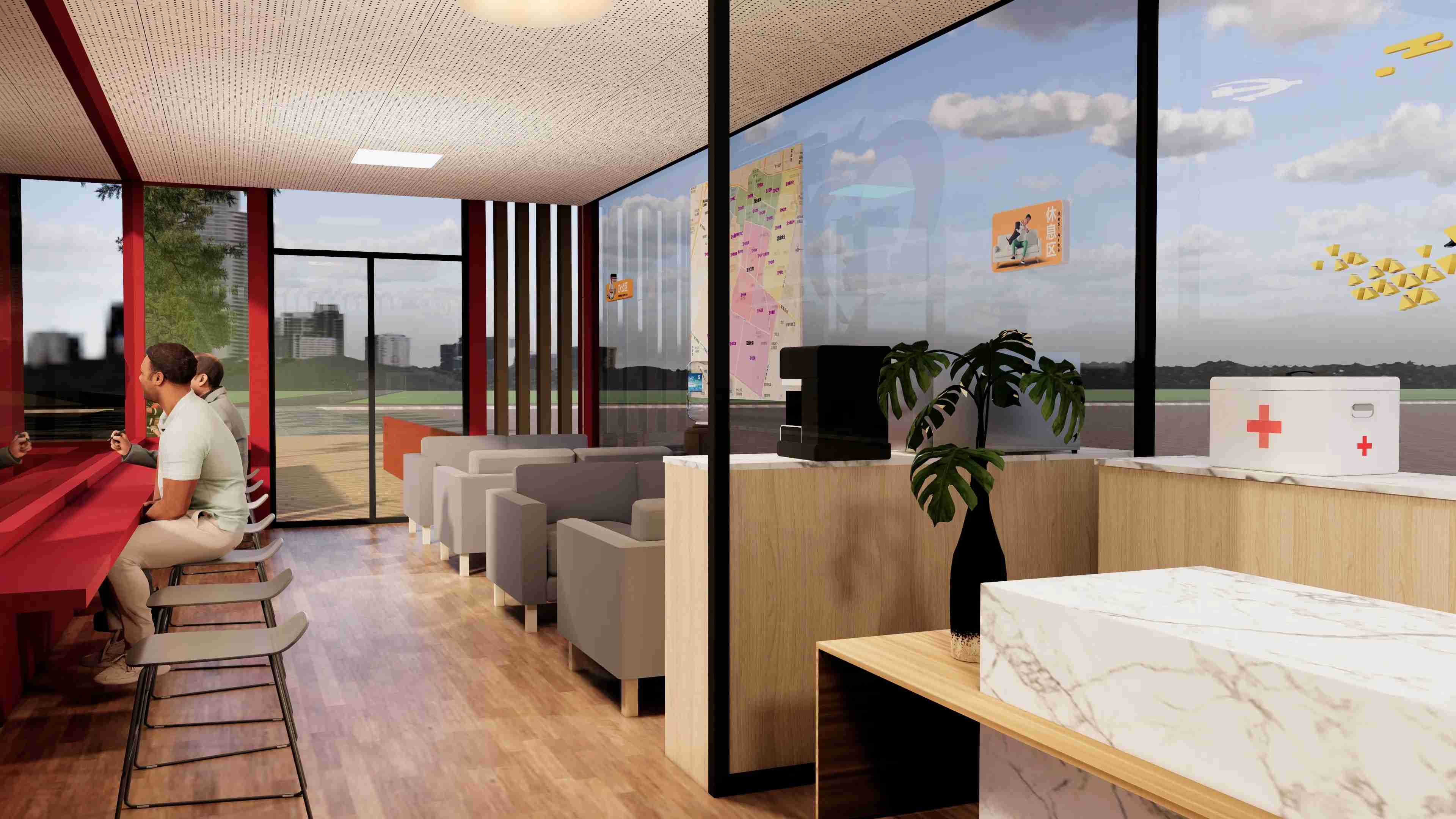 廣東佛山黨群服務(wù)驛站、廣東暖心驛站、廣東愛(ài)心驛站設(shè)計(jì)施工